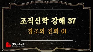 조직신학 37창조와 진화 012013  정동수 목사 사랑침례교회 킹제임스 흠정역 성경 세대주의 [upl. by Lledniw881]