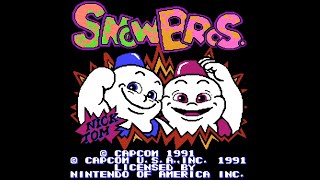 Snow Bros NES  Pleen Game [upl. by Cannell]