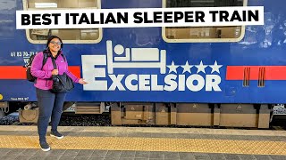 Best Italian Sleeper Train Sicily to Rome  Trenitalia Intercity Notte Excelsior Doppio Room Review [upl. by Fields584]