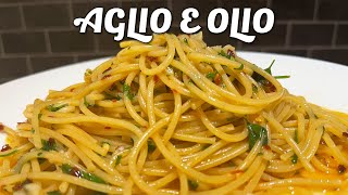 How to make CLASSIC Italian Aglio e Olio Pasta Oil and Garlic  Impossibly Kosher [upl. by Tjaden569]