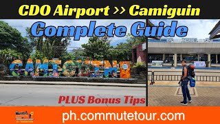 Commute from CDO Airport to Camiguin by Bus or Van and Ferry plus fare and bonus tips [upl. by Hibben105]