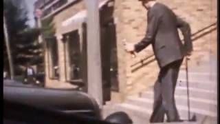 Worlds Tallest Man Robert Wadlow  RARE COLOR FOOTAGE [upl. by Akeemaj]