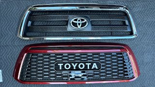 How to put a TRD Pro Grille on a Toyota Tundra [upl. by Irap]