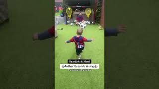 Messi baby ⚽️❤️😂 messi argentina fcbarcelona shorts luan10 [upl. by Eliathan]