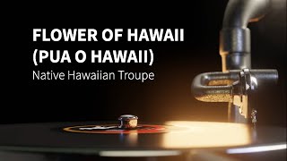 quotFlower Of Hawaii Pua O Hawaiiquot INSTRUMENTAL performed by Native Hawaiian Troupe 1922 recording [upl. by Enaerb806]