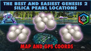 All The Best Ways to get Silica Pearls on Ark Genesis 2  Lots of EASY Genesis 2 Pearl Locations [upl. by Zosema]