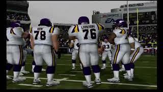 Madden 2004 Broncos vs Vikings [upl. by Raquela]