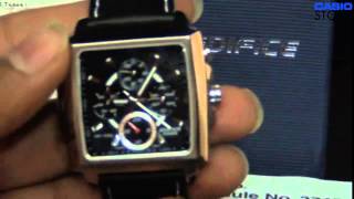 Hands on Casio ED310 Edifice EF324L1AVDF Gents Wrist watch Overview and Preview [upl. by Airdni]