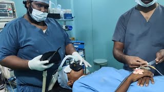 General Anaesthesia process in Telugu anesthesiology viralvideo [upl. by Fidelas964]