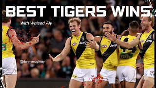 Top 5 Richmond Home amp Away Wins with Waleed Aly [upl. by Ariajay]