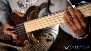 MusicForce MTD 53521 US Custom Bass Demo by Robert quotBubbyquot Lewis [upl. by Ardnajela751]