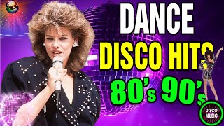 Disco Dance 80s 90s Hits Mix  Greatest Hits 80s 90s Dance Songs Eurodisco Megamix 66 [upl. by Junji278]