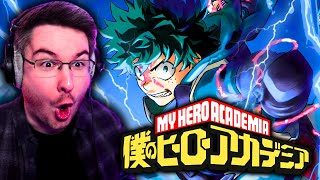 MY HERO ACADEMIA Openings 111 REACTION  FIRST TIME REACTION [upl. by Lenes]