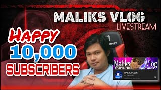 HAPPY 10000 SUBSCRIBERS  MALIKS VLOG [upl. by Nylkaj555]