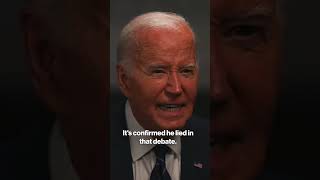 Biden snaps at Lester Holt in NBC interview days after Trump assassination attempt shorts [upl. by Aradnahc]