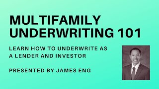 Multifamily Underwriting 101 [upl. by Osanna]