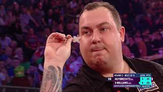 Darts 2024 Players Championship Finals Round 2  Williams v Huybrechts [upl. by Abisha]