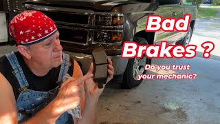 Front Brakes 2015 Silverado change Do you trust your mechanic [upl. by Katerine]