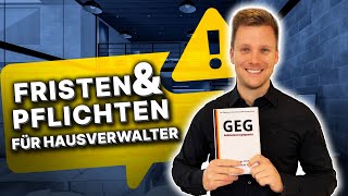 Gasetagenheizungen Pflichten als Hausverwalter [upl. by Enilaf]