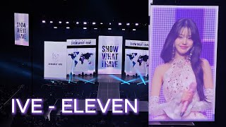 IVE 아이브  ELEVEN  Sydney 4K [upl. by Eico]