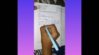 2 Days Leave Application For SchoolappilicationeducationhubSubscribe [upl. by Nahtonoj425]