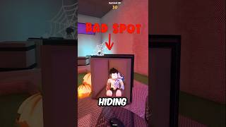 BEST HIDING SPOT in MM2 Roblox roblox mm2 shorts [upl. by Gurango]