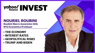 Nouriel Roubini breaks down the state of the economy interest rates risks Trump and Biden [upl. by Enomas941]