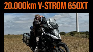 VStrom 650 XT 2018 Avis A2  20000 km [upl. by Tita]