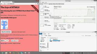 FillDisk HTML5 exploit [upl. by Kosel322]