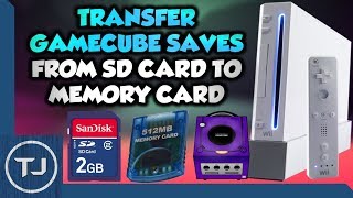 Wii Transfer Custom GameCube Saves From SD To Memory Card [upl. by Eveivenej]