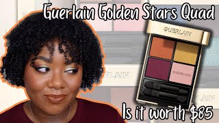 GUERLAIN GOLDEN STARS QUAD  IS IT WORTH 85 [upl. by Elaine]