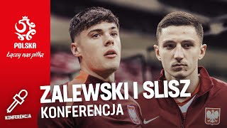 ZALEWSKI I SLISZ NA KONFERENCJI PRASOWEJ REPREZENTACJI POLSKI RETRANSMISJA ⚪🔴 [upl. by Chrotoem95]