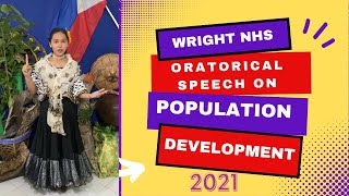 Population Development  Oratorical Speech [upl. by Waylen815]