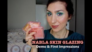 Nabla Skin Glazing in Truth Ozone amp Privilige Demo and First Impressions [upl. by Aniroz990]