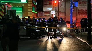 Tiroteo en Toronto Canadá un muerto y 13 heridos [upl. by Zedecrem]