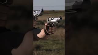 Shooting Dual Desert Eagle 50 CalShorts [upl. by Aiekram]