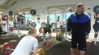 Norwegian amp Latvian Olympic Weightlifting Teams Training in Oslo [upl. by Burty]