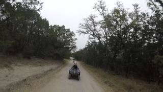 ATV Riding at Hidden Falls Texas From Camp B to Area 51 [upl. by Atineg435]