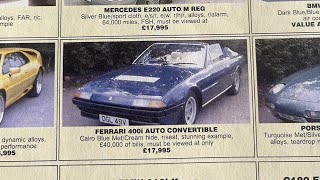 V12 Ferrari Convertible for £18k Rhd Integrale It must be October 1997 again [upl. by Koo]