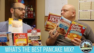 Whats the Best Tasting Pancake Mix  Blind Taste Test Rankings [upl. by Boarer]