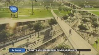 4 projets architecturaux pour Europa City Gonesse [upl. by Arema848]