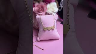 Customize Name Heart Necklace connect manufacturer goldaccessories jewelry subscribe [upl. by Tiny351]