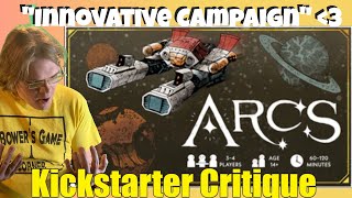 Arcs  Kickstarter Critique Review [upl. by Enneite78]