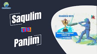 Saqulim Vs Panjim  Mandrem Champions Trophy [upl. by Bijan422]