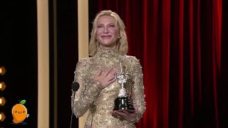 Cate Blanchett Donostia Award ssiff 72ssiff [upl. by Anayrb8]