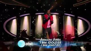 Jermaine Jones  Knocks Me Off My Feet  Top 13 American Idol [upl. by Howlyn]