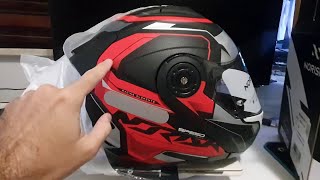 Capacete Norisk Route Speedmax vermelho TAM 58  review rápido [upl. by Ulu]