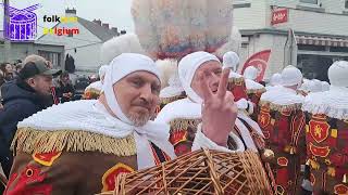 carnaval Erquelinnes 2023  Les joyeux villageois  vidéos 14  folklore belgium [upl. by Ellegna]