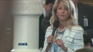 Sen Wendy Davis more than 7 hours into filibuster [upl. by Brien893]