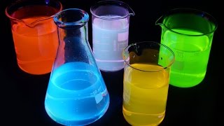 What is Fluorescence Detailed Explanation Amazing Glowing liquid [upl. by Melissa]